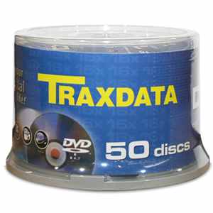 Consumible Traxdata Dvd R 47gb 50pcs 16x Tarr